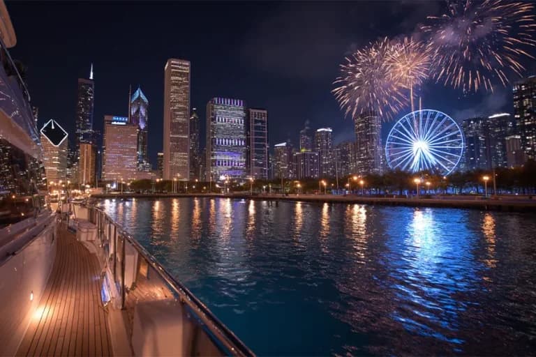 Fireworks at Navy Pier